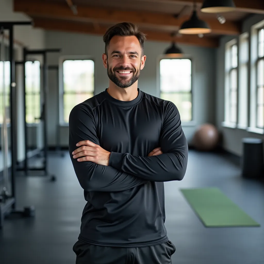 Ejercicio de abdominales en colchoneta para mejorar la fuerza del core.